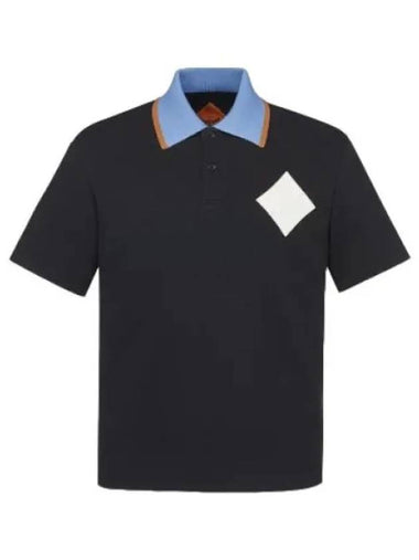 logo patch pique polo - MCM - BALAAN 1