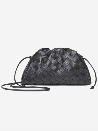 Intrecciato Mini Pouch Bag Black - BOTTEGA VENETA - BALAAN 2