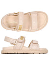 Dioract Cannage Calfskin Sandals Quartz Pink - DIOR - BALAAN 2