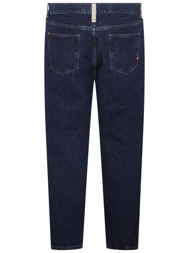 Amish Jeremiah Men's Logo Straight Denim Jeans Jeans AMU0422372999 - AMISH - BALAAN 2