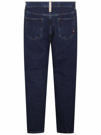 Amish Jeremiah Men's Logo Straight Denim Jeans Jeans AMU0422372999 - AMISH - BALAAN 2