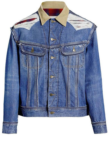 Cotton Denim Jacket Blue - MAISON MARGIELA - BALAAN 1