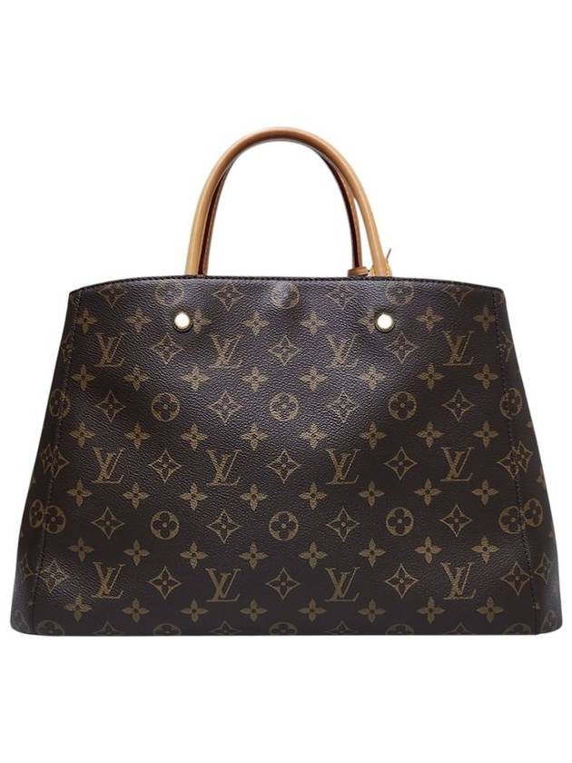 M41067 Monogram Canvas Montaigne GM Tote Bag Strap - LOUIS VUITTON - BALAAN 3