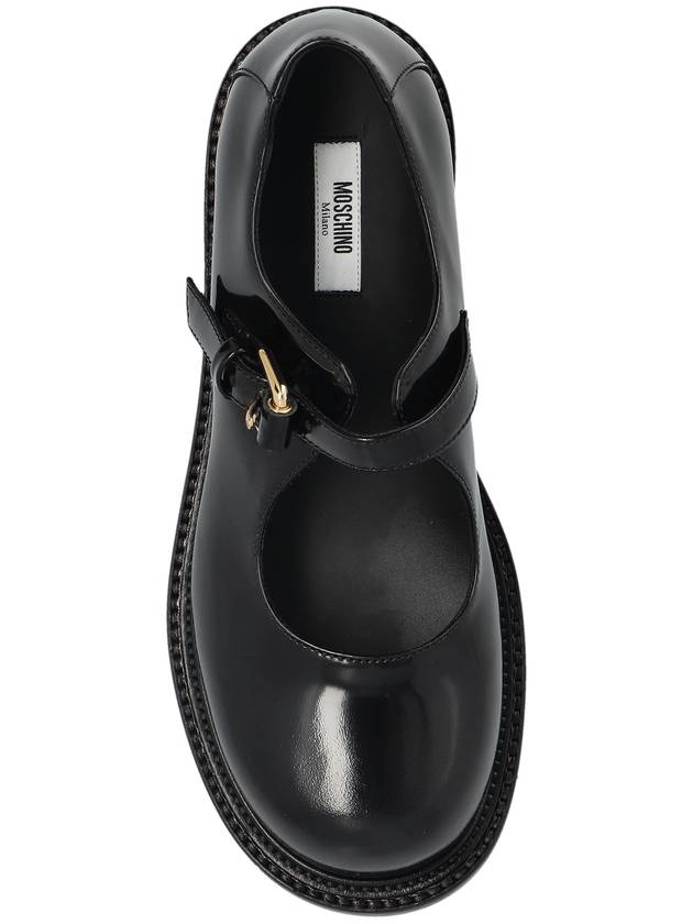 Moschino Leather Shoes, Women's, Black - MOSCHINO - BALAAN 6