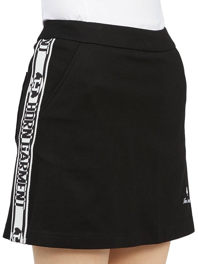 Women's Golf Over Mini Skirt Black - HORN GARMENT - BALAAN 10