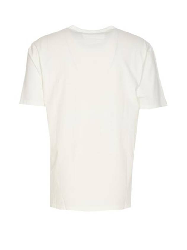 Logo Short Sleeve T-Shirt White - CP COMPANY - BALAAN 3