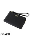 Corner Zipper Pouch Bag Black - COACH - BALAAN 4