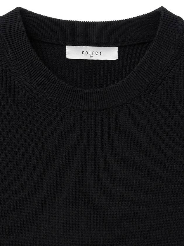 Lux Cotton Basic Half Knit Black - NOIRER - BALAAN 5