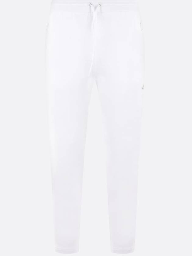 Jersey Jogging Fragment Casual Track Pants White - MONCLER - BALAAN 2