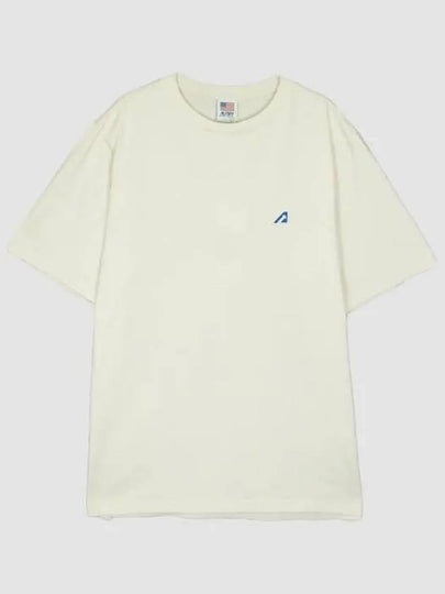 Tennis Crew Neck Short Sleeve T-Shirt White - AUTRY - BALAAN 2