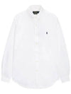 Logo Long Sleeve Shirt White - POLO RALPH LAUREN - BALAAN 2