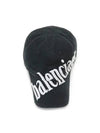 Diagonal Logo Ball Cap Black - BALENCIAGA - BALAAN 3