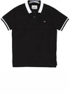 Classic ORB Logo Polo Shirt Black - VIVIENNE WESTWOOD - BALAAN 4