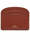 Demi Lune Card Wallet  Brown - A.P.C. - BALAAN 2