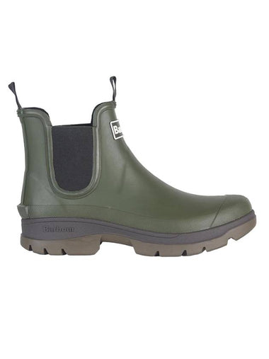 Men's Nimbus Wellington Rain Boots Olive Green - BARBOUR - BALAAN 1