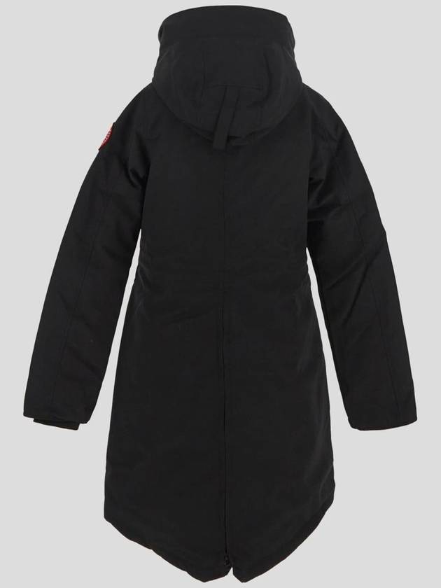 Rossclair Hooded Padding Black - CANADA GOOSE - BALAAN 4