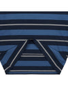 Embroidered Logo Striped Short Sleeve T-shirt Navy - BARBOUR - BALAAN 8