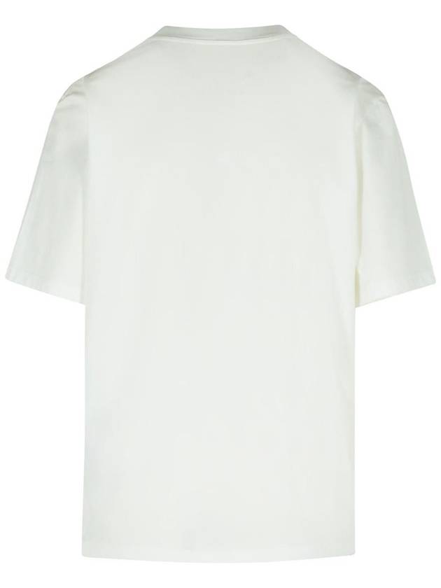 Mm6 Maison Margiela White Cotton T-Shirt - MAISON MARGIELA - BALAAN 3