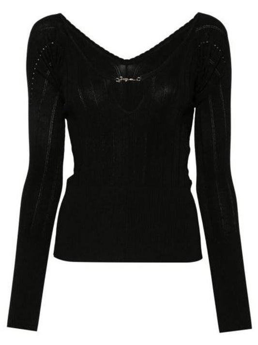 Sweater 241KN357 2358 990 BLACK - JACQUEMUS - BALAAN 1