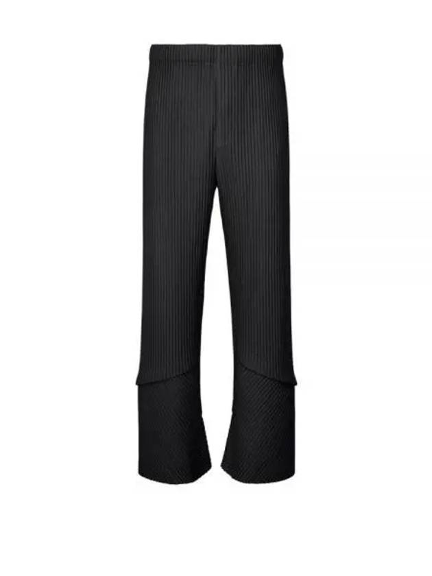 Aerial Straight Pants Black - ISSEY MIYAKE - BALAAN 2