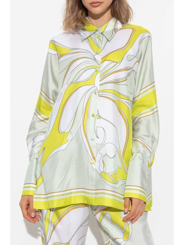 Tory Burch Silk Shirt With Print, Women's, Multicolour - TORY BURCH - BALAAN 3