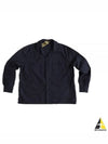 Mid-Layer Overshirt Jacket Navy - TEN C - BALAAN 2