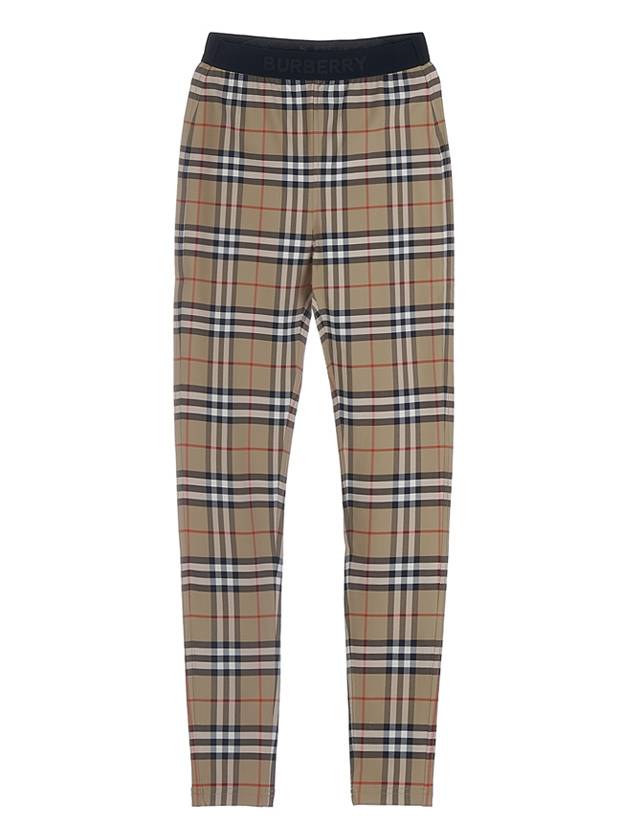 Women's Vintage Check Leggings Beige - BURBERRY - BALAAN 2