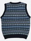 Country Fair Isle Slip over F02 Charcoal - MICHAELROSS - BALAAN 2