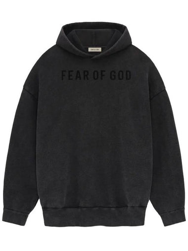 logo print hoodie - FEAR OF GOD - BALAAN 1