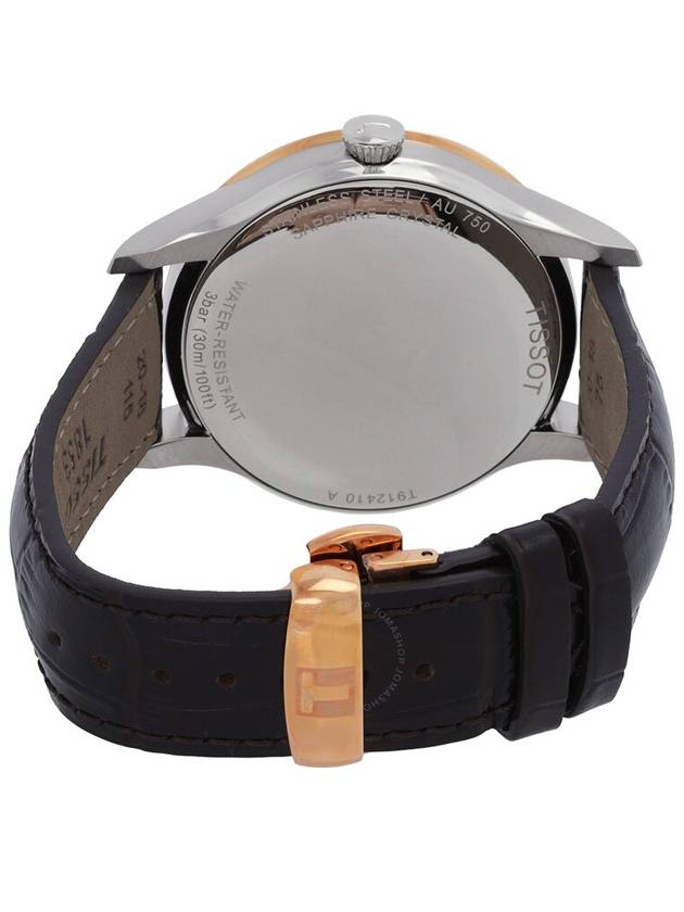 Tissot Couturier White Dial Brown Leather Men's Watch T9124104601100 - TISSOT - BALAAN 3