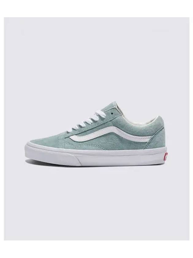 Old Skool Pig Suede Low Top Sneakers Grey Mist - VANS - BALAAN 2