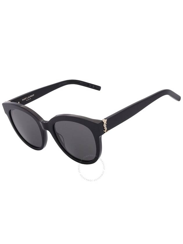 Saint Laurent Grey Round Ladies Sunglasses SL M29 003 52 - SAINT LAURENT - BALAAN 3