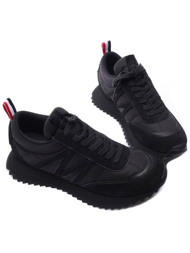 Pacey Low-Top Sneakers Black - MONCLER - BALAAN 6