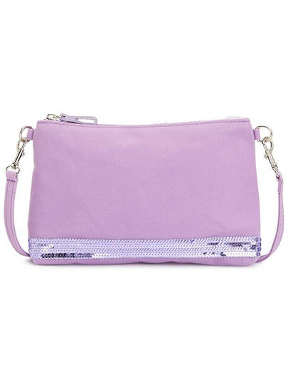 Women's Zipper Clutch Bag Purple - VANESSA BRUNO - BALAAN 2