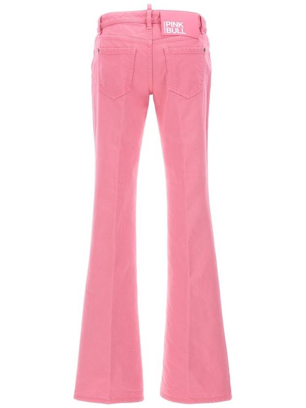 Denim Straight Pants S75LB0860S30811243 PINK - DSQUARED2 - BALAAN 3