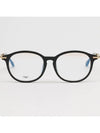 Eyewear Asian Fit Horn-Rim Eyeglasses Black - FRED - BALAAN 4