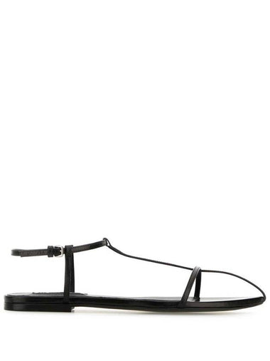 Jil Sander Toe Leather Sandals - JIL SANDER - BALAAN 1