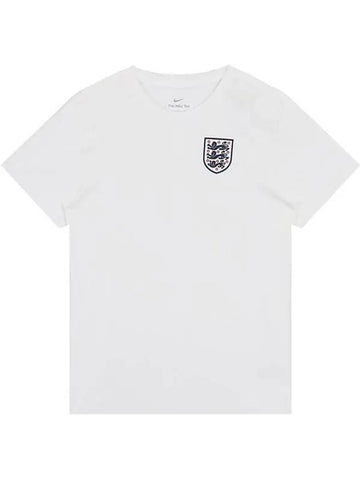 England Football Short Sleeve T-Shirt White - NIKE - BALAAN 1