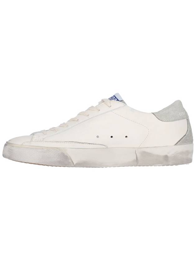 Super Star Suede Leather Low Top Sneaker White - GOLDEN GOOSE - BALAAN 4