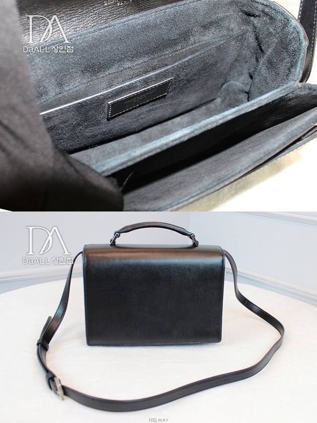 YSL Bellechasse Top Handle Cross Bag Black 482051 Condition A - SAINT LAURENT - BALAAN 5