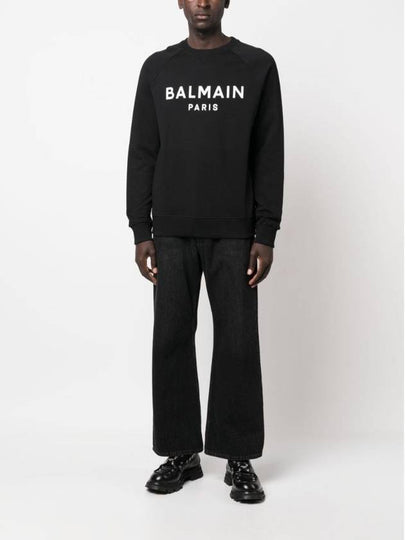 Logo print sweatshirt DH1JQ005BB65 EAB - BALMAIN - BALAAN 2