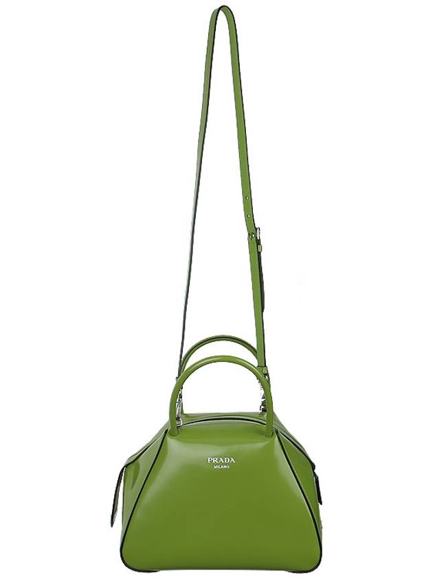 Brushed Supernova Hand Shoulder Bag Green - PRADA - BALAAN 4