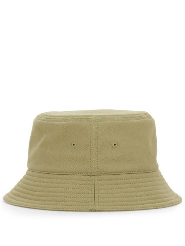 EKD Embroidered Cotton Bucket Hat Beige - BURBERRY - BALAAN 3