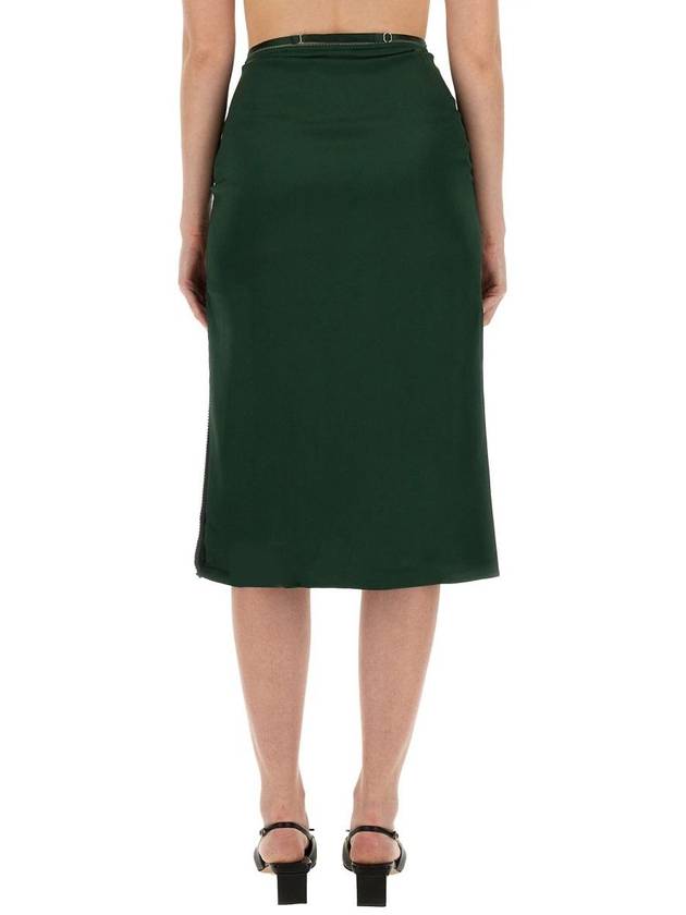 Short Skirt 241SK0091000590 DARK GREEN GREEN - JACQUEMUS - BALAAN 4