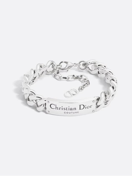 Chain Link Bracelet Silver - DIOR - BALAAN 2