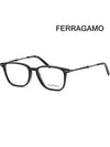 glasses frame SF2861 001 square horn frame - SALVATORE FERRAGAMO - BALAAN 1