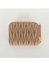 Matelasse Nappa Leather Coin Wallet Cameo - MIU MIU - BALAAN 4