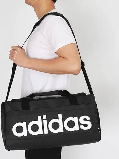 Essentials Logo Duffel Bag Black - ADIDAS - BALAAN 2