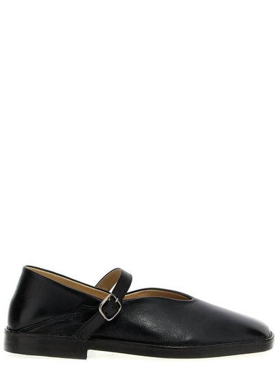 Square Toe Ballerina Shoes Black - LEMAIRE - BALAAN 2