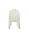 MM6 Maison Margiela layered detail cardigan S52HP0016 S18447 101 - MAISON MARGIELA - BALAAN 2